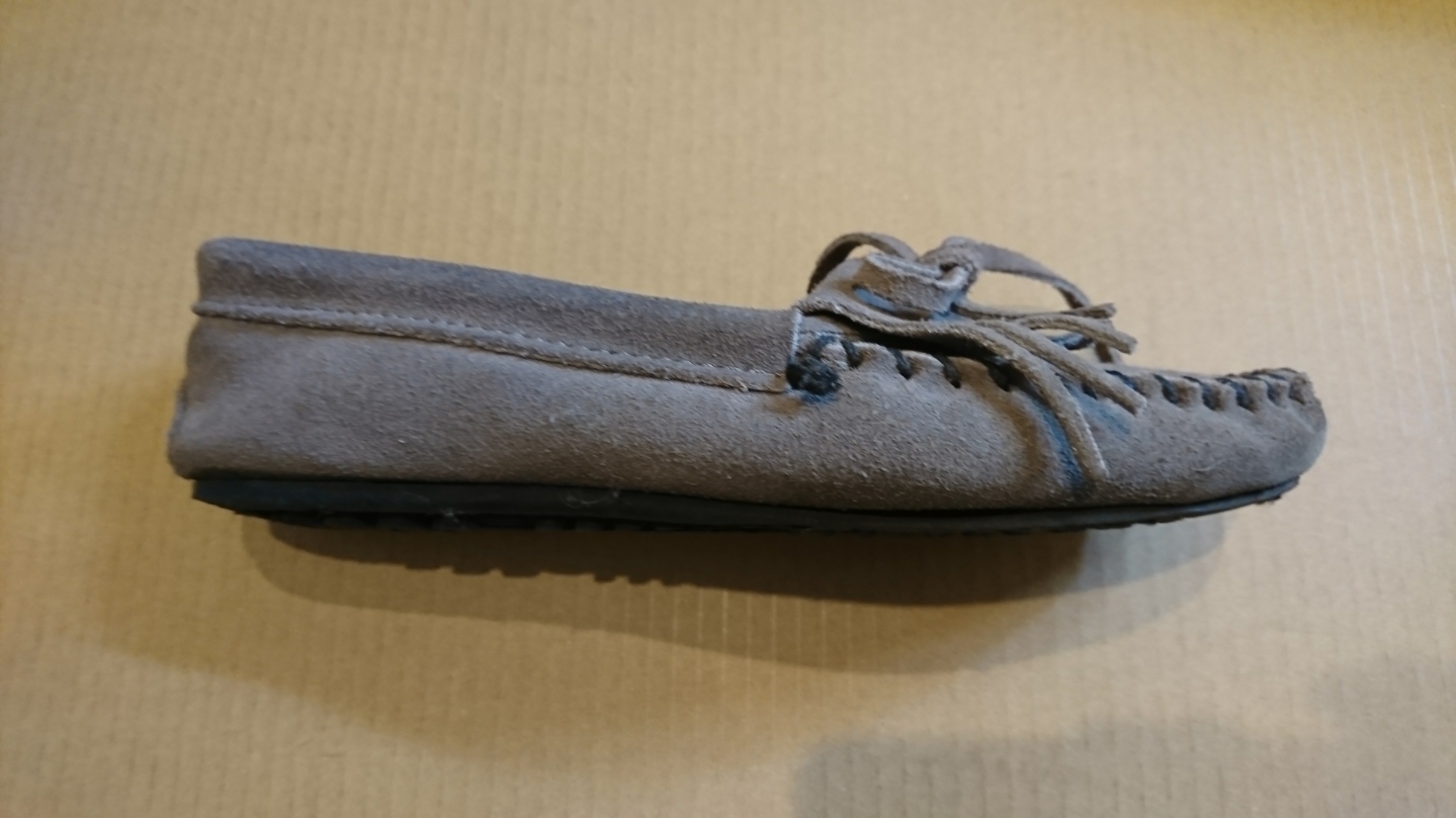 Minnetonka ミネトンカ モカシンのオールソール修理 千葉の靴修理職人 ｓｈｕ ｓｈｏｅ