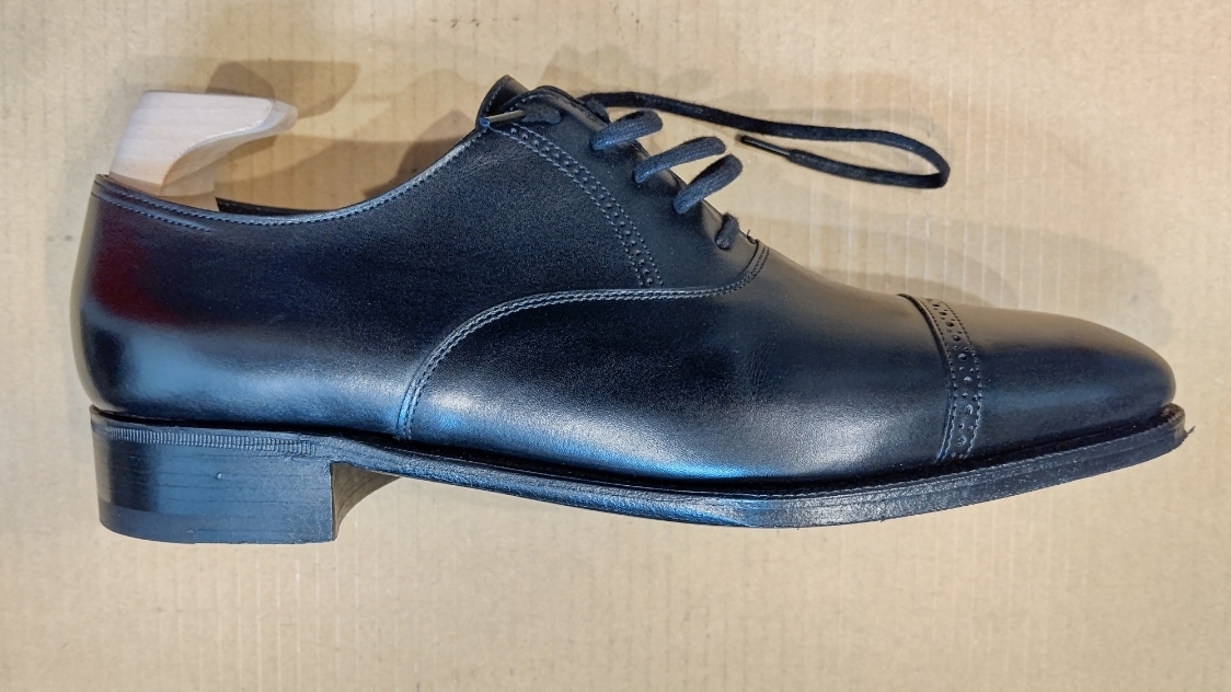 OHN LOBB（ジョンロブ） ビジネスシューズのハーフソール加工修理とヴィンテージスチール加工修理 ・・・ 千葉の靴修理職人
